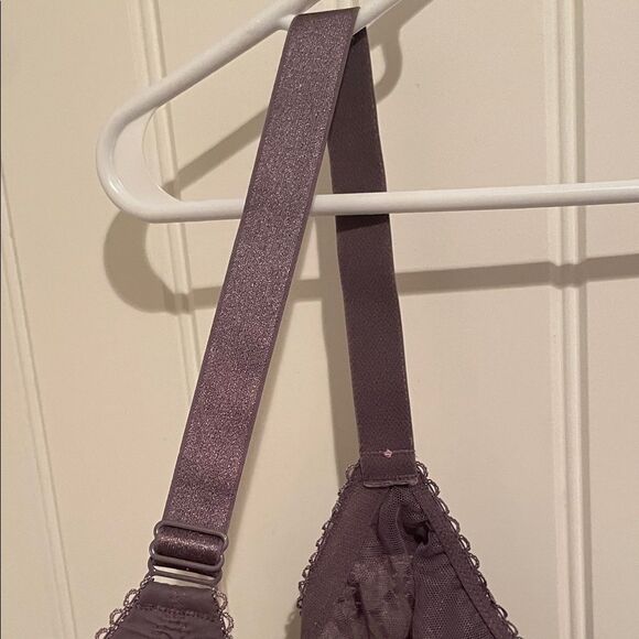 Glamorise Lace Bra - Purple and Pink - Picture 8 of 11